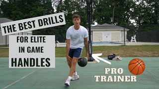 TOP 3 BASKETBALL DRIBBLING DRILLS THAT WILL TRANSFORM YOUR HANDLES [upl. by Lerrad]