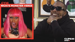 Nicki Minaj SHOCKED CyHi Tha Prynce By Rewriting amp Recording Her “Monster” Verse Live [upl. by Helenka]