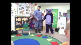 Mr McFeelys Purple Panda Scares Bejesus Out of Kids [upl. by Ydorb]