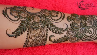 Khafif Mehndi Design 2021  Beautiful New Style Khaleeji Mehndi Designs  Mamta Mehndi Design [upl. by Htebezile730]