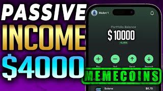 How to Make 4000 a MONTH with MOONSHOT  NEW MEMECOIN STRATEGY [upl. by Atiuqrahs926]