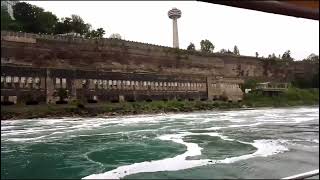 Niagara falls view from Niagara Cruise [upl. by Aicilak]