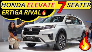 Honda 7 Seater Car with ADAS  Ertiga Rival🔥 Best 7 Seater in 10 Lakhs  Honda BRV Detailed Video [upl. by Iret]