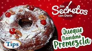 Queques Navideños con Premezcla [upl. by Odraner]