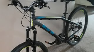 Gt Aggressor Pro build installing Shimano hydraulic brakes [upl. by Rubel]