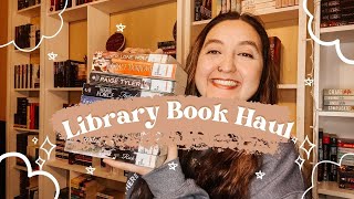 Library Book Haul  November 2023 [upl. by Leuneb]