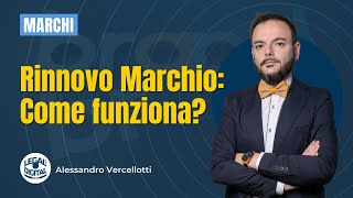 Rinnovo marchio come funziona [upl. by Llain]