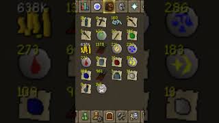 Loot from 25 Corrupted Hunleff kills osrsfacts osrsshorts osrs runescape loot gaming [upl. by Yhotmit]