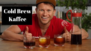 Cold Brew Kaffee Tipps  Lieber Pur oder mit Tonic [upl. by Mccallum301]