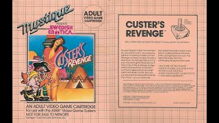 Custers Revenge  video game 1982 [upl. by Anelehs930]