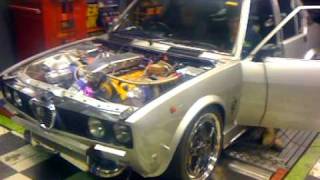 Alfa Alfetta 30L Twin Turbo First Time start Up  Fully Sick SIX  PART [upl. by Bristow]