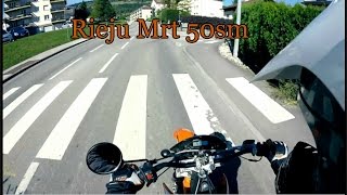 GOPRO Balade ★RIEJU MRT★50 SM [upl. by Ennylcaj]