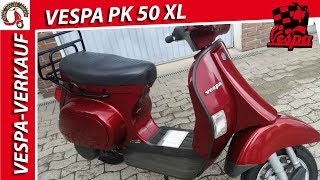 VESPA PK50XL ►Automatik  Bj1991 ► TOP ZUSTAND► PK 50 XL AUTOMATIC [upl. by Ahseikan599]