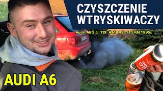 Audi A6 25 TDI czyszczenie wtryskiwaczy diesla [upl. by Aekal163]