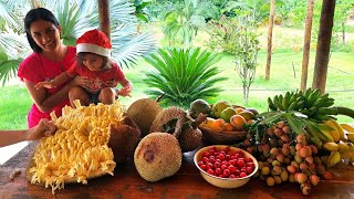 Ceia de Natal preparada com frutas do Sítio [upl. by Asor238]