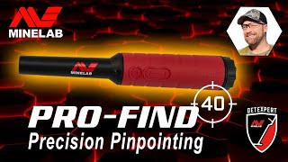 The Exciting NEW Minelab PROFIND 40 Metal Detector Pinpointer [upl. by Agler]