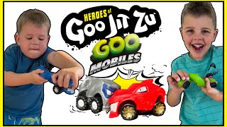 Heroes of Goo Jit Zu Goo Mobiles Stetch Them Smash Them Twist Them [upl. by Suitangi]