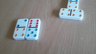 How to play Straight amp Five Up Dominoes [upl. by Ahsinod769]