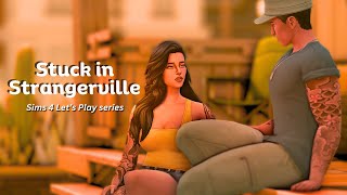 Sims 4 Lets Play  Stuck in Strangerville 🌵 EP 3  Secrets and Messy lies [upl. by Isac]