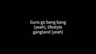 Young T amp Bugsey Ft Belly Squad  Gangland Lyric Video [upl. by Korey]