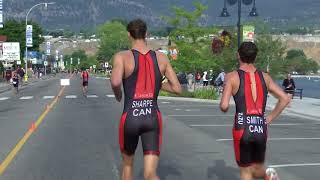 2017 Penticton ITU Aquathlon World Championships  Elite Mens Highlights [upl. by Afatsom817]