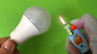 Just Take a Lighter and Fix All the LED Light in Your Home How to Fix or Repair LED Bulbs Easily [upl. by Arocet]