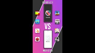 DotOS 521 vs MIUI 1255 Benchmark amp Gaming Test [upl. by Ardni]