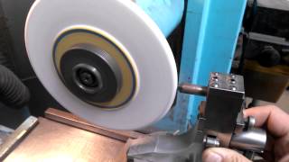 Cutting a radius on a grinding wheel [upl. by Myna649]