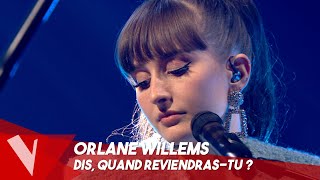 Barbara – Dis quand reviendrastu ● Orlane Willems  Lives  The Voice Belgique Saison 9 [upl. by Keelia777]