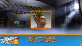 Tekken 4 Story Mode  Paul Phoenix [upl. by Jeremiah]