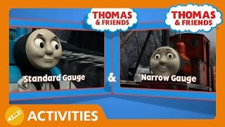 Narrow or Standard Gauge  Play Along  Thomas amp Friends [upl. by Collayer]