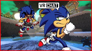 SONICA EXE WANTS TO DATE SONIC IN VR CHAT [upl. by Laehcar]