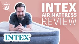 Intex Air Mattress Review  Great For Guests [upl. by Hoem]