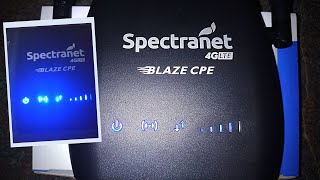 Spectranet Blaze CPE 4G Router Whats in the Box [upl. by Rosenwald197]