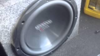 Kenwood Excelon 12quot Subwoofer Flex [upl. by Benedicta]