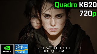 A Plague Tale Requiem  NVIDIA Quadro K620  I5 2500K  720p Low [upl. by Corrie]