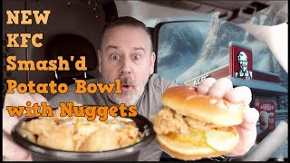 NEW KFC Loaded Smashd Potato Bowl with famous KFC® chicken nuggets [upl. by Htenay246]