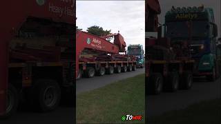 Allelys heavy Haulage  MAN TGX 45640 truckspotting [upl. by Jaquelin]