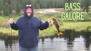 Spring Bass Fishing on Eloika Lake [upl. by Diley292]