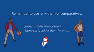Comparatives Superlatives and Equatives [upl. by Rusell]