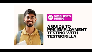 A guide to pre employment testing with TestGorilla [upl. by Ennyrb198]