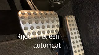 RIJDEN MET EEN AUTOMAAT [upl. by Hamfurd]