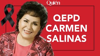 CARMEN SALINAS MUERE a los 82 años  Así fue la VIDA de la ACTRIZ [upl. by Eednac478]