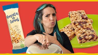 A Ver Si Esta Vez Puedo Hacer Barritas De Cereal 🍫 Comparo Con Las Compradas  Pau Vs El Súper E19 [upl. by Gale]