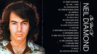 Neil Diamond Best Songs Of The 60s 70s 80s  Neil Diamond Greatest Hits Full Album [upl. by Neggem]