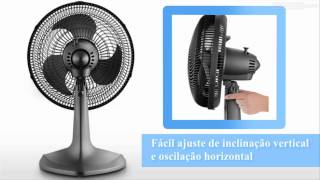 Americanascom l Ventilador Turbo Silêncio c Timer [upl. by Gotcher939]