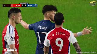 🔴LIVE🔴 Arsenal vs PSG  Champions League 2425  Match LIVE Today [upl. by Elletsyrk]