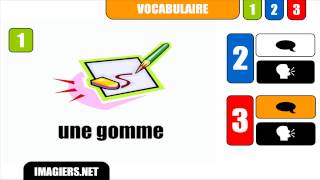 How to pronounce in French  une gomme [upl. by Kent332]