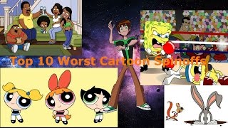 Top 10 Worst Cartoon SpinoffsRemakesContinuations [upl. by Sheelah]