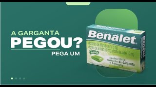 BENALET®  A garganta pegou Pega um BENALET® [upl. by Donaugh367]